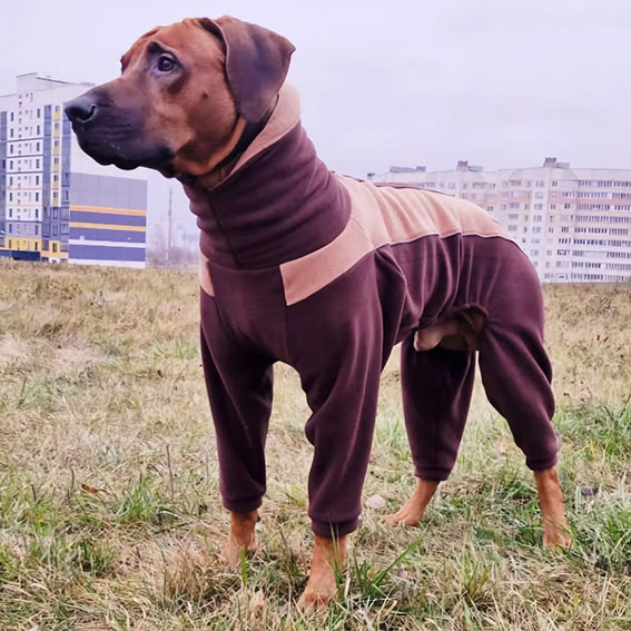 Флисовый комбинезон